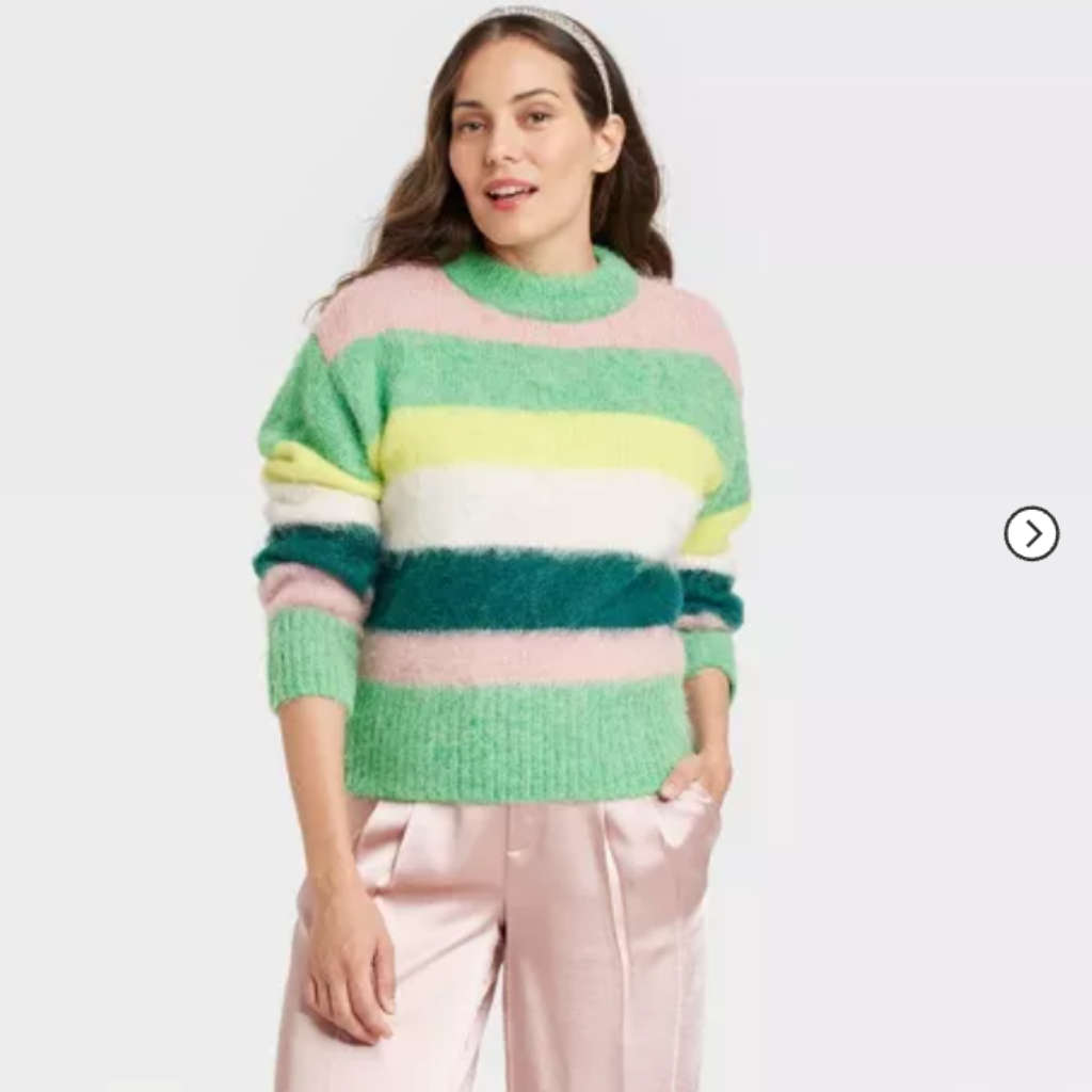 Fuzzy Pullover Sweater